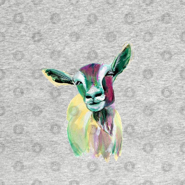 Dude the Goat by NikkiMokshaDesigns